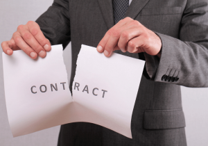 tearing up contract litigation lawyer in london ontario dealing with contract breaches and more litigation services